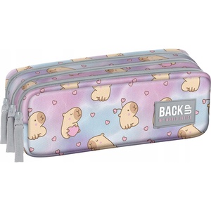 BackUP Ученически несесер BackUp 8 G - Capybara Dream, 3 ципа (710322)
