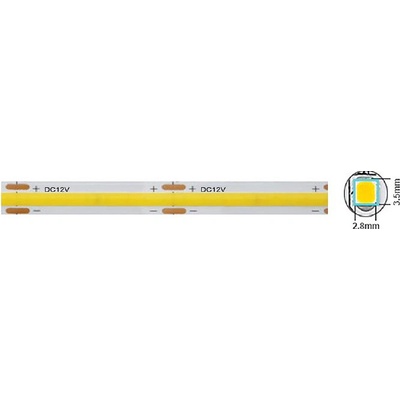 VITO LED ЛЕНТА VITO STRIP PLUS COB 12V 12W/м 3M 1320lm 3000K 320LED IP20 5м (5540560)