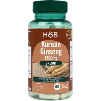 Image 1 of Holland & Barrett Korean Ginseng 1500 mg [90 капсули]