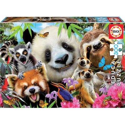 Educa Пъзел Educa от 300 части - Селфи с чернооки приятели (EDU18610)