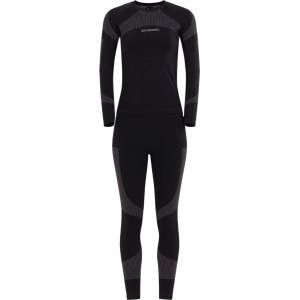 FUNDANGO Seamless baselayer set черно, сиво xs/s (2blah05-890)