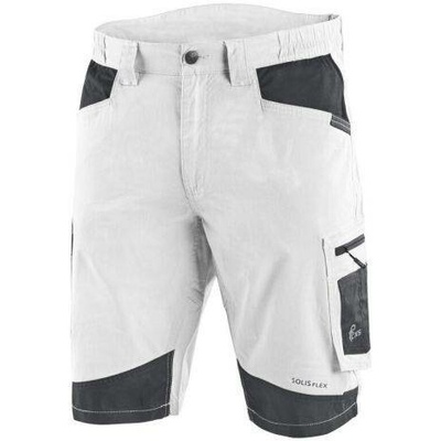 CXS Solis Flex pánské kraťasy bílo-šedé
