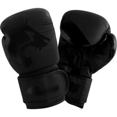 Dominator Боксови Ръкавици - Elite | Black - Black (Естествена Кожа) 10 oz