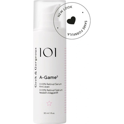 Geek & Gorgeous A-Game 5 sérum 0,05% retinalem 30 ml – Zboží Dáma