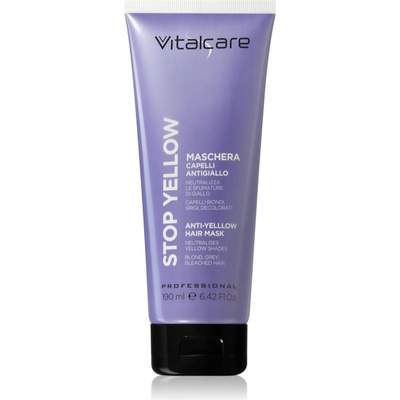 Vitalcare Professional Stop Yellow maska pre blond a šedivé vlasy 190 ml