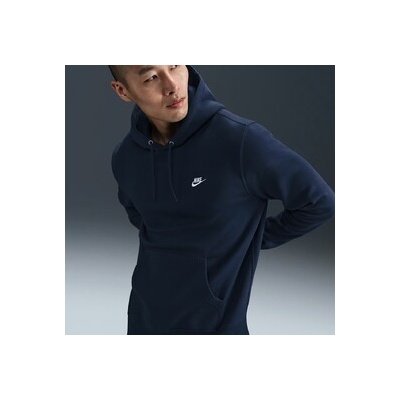 Nike Club fleece Pullover Hoodie FN3859-451 modrá