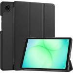 Gigapack Samsung Tab A11 LTE GIGAPACK Tok стоящ, с кожен ефект, активен FLIP, държач за настолен компютър, ЧЕРЕН GP-177298 (GP-177298)