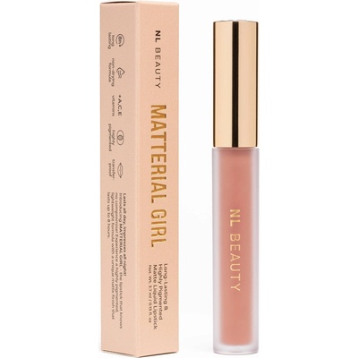 NL Beauty Дълготрайно течно матово червило, Cosmopolitan, 3.7 ml