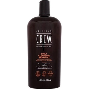 American Crew Daily Cleansing šampon s osvěžující vůní citronů a máty 1000 ml