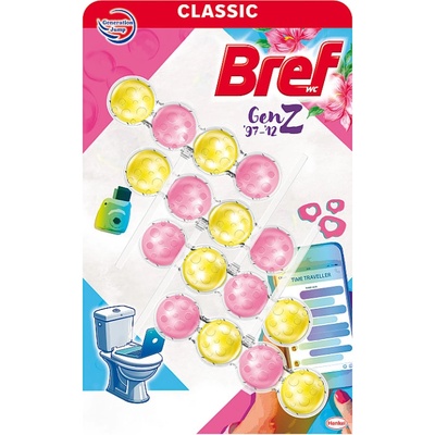 Bref Gen Z tuhý WC blok 4 x 50 g