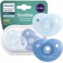 Avent SCF099/21 Soothie pre chlapca celosilikón 2ks