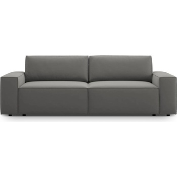 Micadoni Светлосив кадифен разтегателен диван с място за съхранение 247 cm Jodie - Micadoni (MIC_3SF_51_F1_JODIE5)