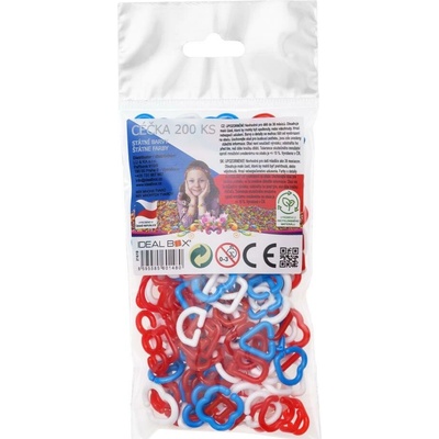 Ideal Box Céčka státní barvy 200 ks – Zbozi.Blesk.cz