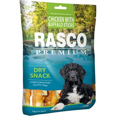 Rasco Premium tyčinky byvolie obalené kuracím mäsom 230 g