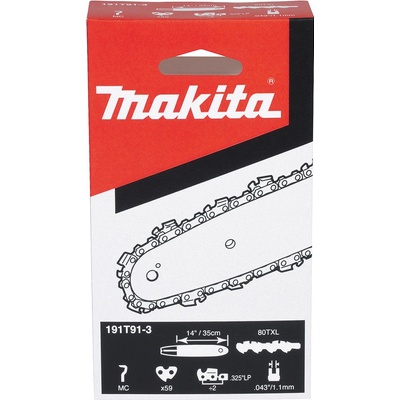 Makita pílová reťaz 35cm 1,1mm 0,325" 191T91-3