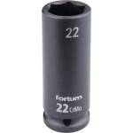 Fortum машинна (ударна) муфа 1/2", 22 mm, L 78 mm, почернена, FORTUM