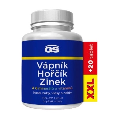 GS Vápník hořčík zinek 150 tablet