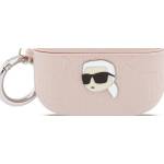 Karl Lagerfeld Калъф Karl Lagerfeld Monogram Karl Head за AirPods Pro 3 розов