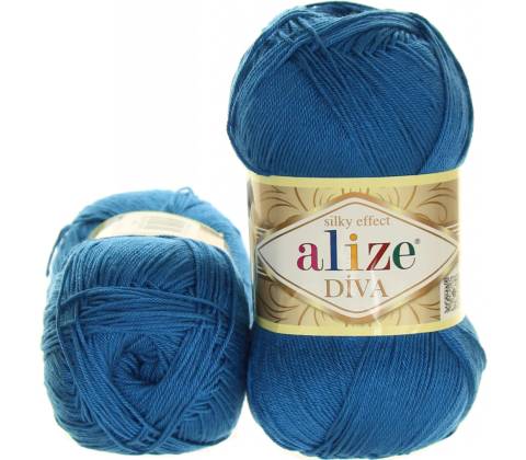 Alize Diva 637 modrá