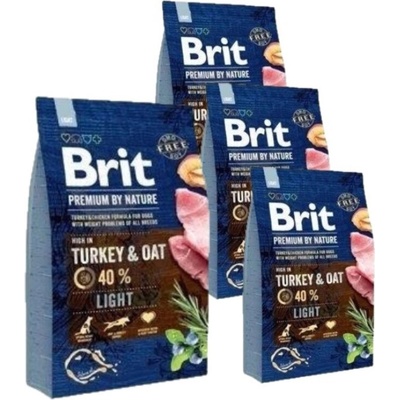 Brit Premium By Nature Light 4 x 3 kg