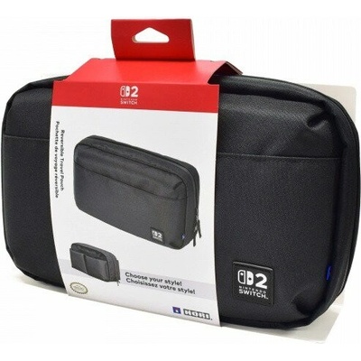 HORI Nintendo Switch 2 Reversible Travel Pouch, Black