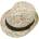 maximo Детска шапка Maximo Kid's Mini Boy Trilby Dino Hat - White Sand / Dark Olive - размер 47 cm (904-1872-0113)