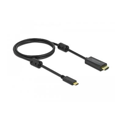 Кабел DeLock, USB Type-C към HDMI (DP Alt Mode) 4K 60Hz 1m - DELOCK-85969 (DELOCK-85969)