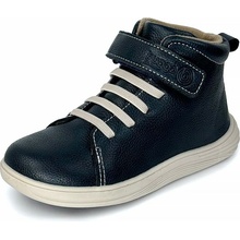 Chlapčenské celoročné barefoot topánky Bugga KAMA Navy B00200-04