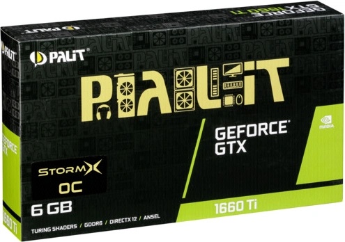 GTX 1660 Ti StormX OC 6GB Palit GeForce GTX 1660 Ti StormX OC 6GB