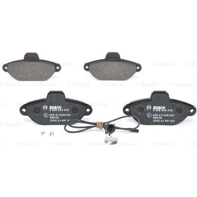 BOSCH Sada brzdových platničiek kotúčovej brzdy 0986424379