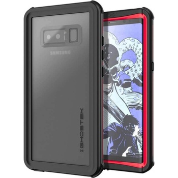 Ghostek Nautical IP68 Waterproof Case - ударо и водоустойчив кейс за Samsung Galaxy Note 8 (черен-червен)