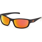Adidas Мъжки очила за колоездене Adidas eyewear ES0005 S3 Cycling glasses - Matte Black / Red - размер One Size (205-7201-0411)