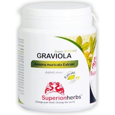 Superionherbs Graviola extrakt z listů 90 kapslí