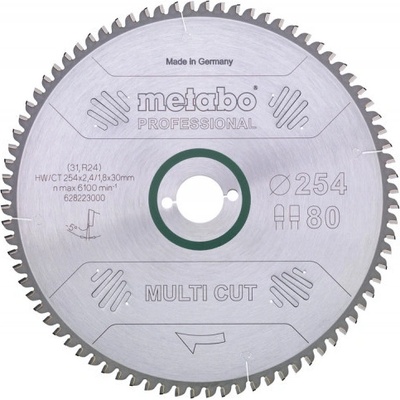Metabo Pílový kotúč HW/CT220x30,80FZ/TZ10°
