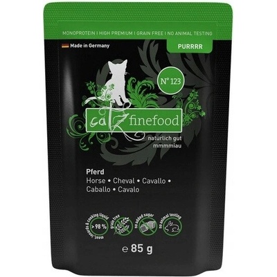 Catz Finefood Purrrr N.123 Konské 85 g