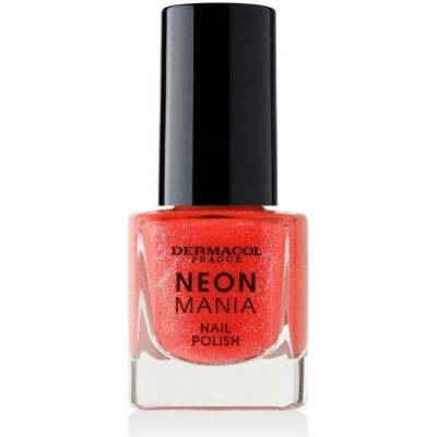 Dermacol Neon Mania Nail Polish lak na nehty 7 Coral Sunset 5 ml