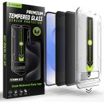 Techsuit Стъклен протектор за Samsung Galaxy S26 - Techsuit TitanGlass CrystalHD (2 броя) - Privacy (поверителност)