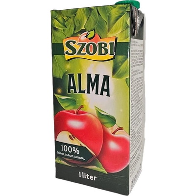 Szobi džus jablko 100% 1 l