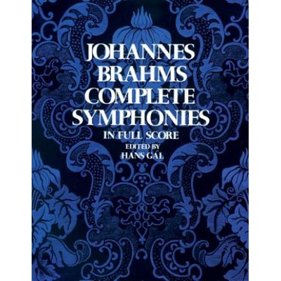 Complete Symphonies in Full Score Brahms JohannesPaperback