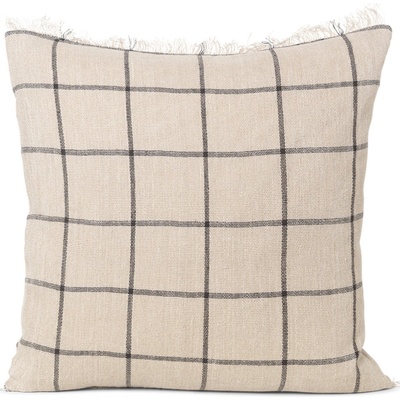 ferm LIVING Възглавничка CALM 50 x 50 см, бежов, памук / лен, твърди LIVING (FERM1102862853)