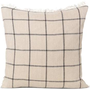 ferm LIVING Възглавничка CALM 50 x 50 см, бежов, памук / лен, твърди LIVING (FERM1102862853)