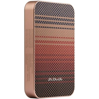 PITAKA Magsafe Външна Батерия, Pitaka Aramid Magnetic 10000mAh Qi2 Sunset, Кафяв (PBQ2502)