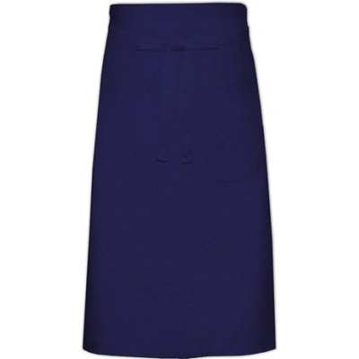 Link Kitchen Wear Kuchařská zástěra s kapsou X970T Navy 100x70cm