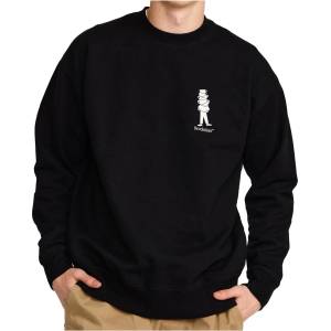 Revolution Мъжки пуловер Revolution Printed Crewneck Jumper - Black - размер S (017-4594-0111)