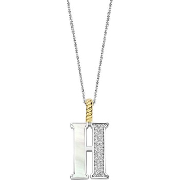 Ti Sento Сребърно колие с буква H Ti Sento 6840MW_H (6840MW_H)