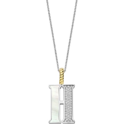 Ti Sento Сребърно колие с буква H Ti Sento 6840MW_H (6840MW_H)