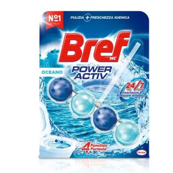 Bref wc power aktiv ocean Ароматизатор за тоалетна 50ГР (5456-9875)