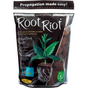  Root Riot 50бр. - торфени блокчета за покълване