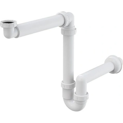 Alcadrain Umývadlový sifón 5/4", úspora miesta A434