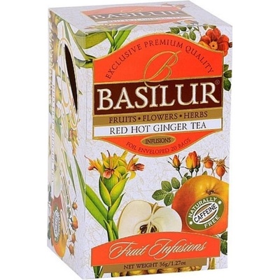 Basilur Fruit Red Hot Ginger 20 x 1,8 g